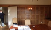 Dining room before